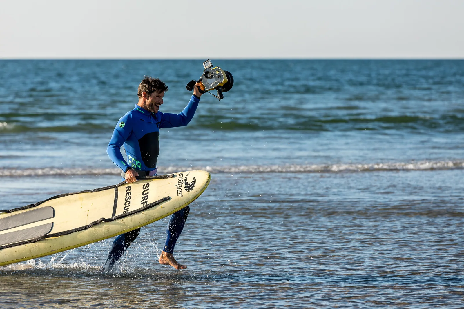 Sven Erberich, Fotograf, an der Nordseeküste auf Sylt
